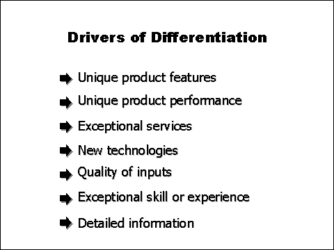 what is broad differentiation